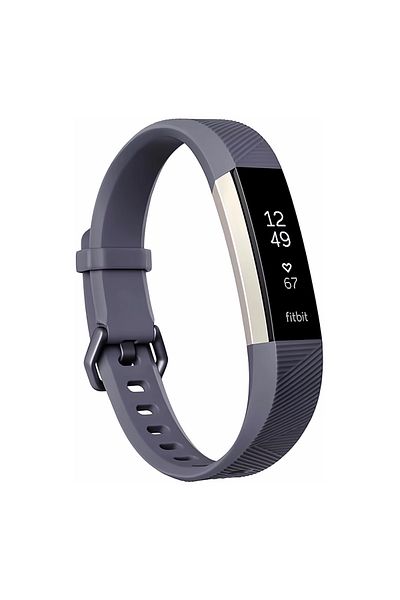 DIXSG L Blue gray Fitbit Alta HR smart sports watch/wristband heart rate pedometer fitness calorie sleep m
