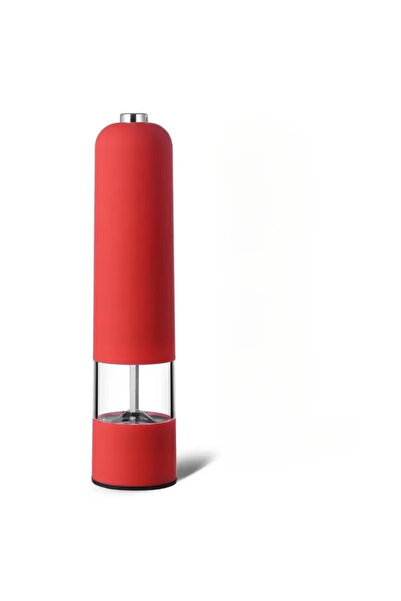 choice2 red Battery Electric Automatic Mill Pepper And Salt Grinder With LED ...