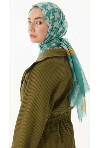 Fenza Patterned Fresh Shawl F139-06