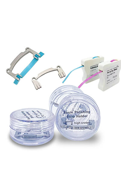 Choice 2 قطعة/المجموعة حامل شريط تلميع الراتينج للأسنان للتاج العالي والتاج ا...