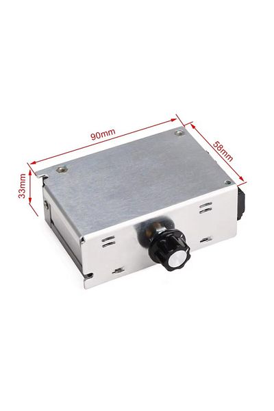 Choice 4000w 220v Ac Scr Voltage Regulator Motor Speed Controller Control Dimming Dimmers Thermostat Imp...