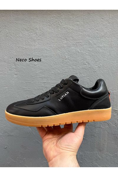 Lufian Men's Sneaker, Flat Rubber Sole, Comfort Inner Pad, Skin Outer Material