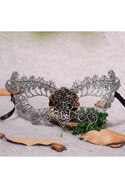 Choice1 قناع نسائي فضي من الدانتيل المجوف، قطعة واحدة، قناع للعينين بتصميم ال...