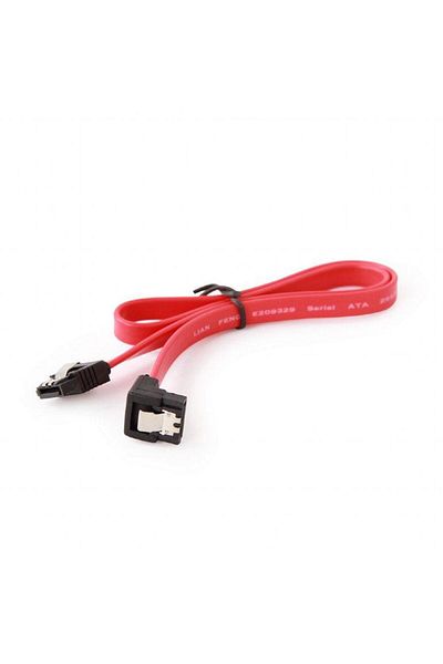 Gembird Cablu de date Gembird CC-SATAM-DATA90, SATA III - S-ATA III, Clips metalic, 50cm