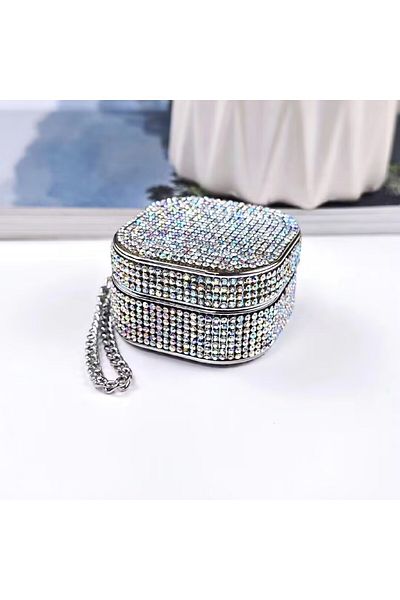 Choice indigo Hand-made diamond Earphone Case For Samsung Galaxy Buds 2 Pro FE Live Protection Shockproof