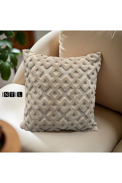 intil husă de pernă personalizată Design Punch Poncho Model Husă de pernă decorativă 43cm x 43cm 1buc