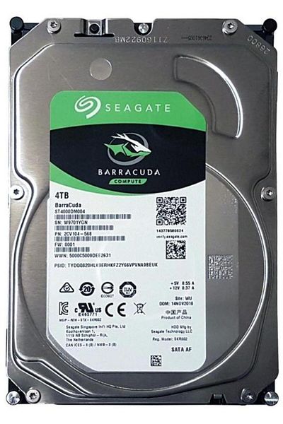 Seagate HDD Desktop Seagate Barracuda ST4000DM004, 4TB, SATA III, 250MB Buffer