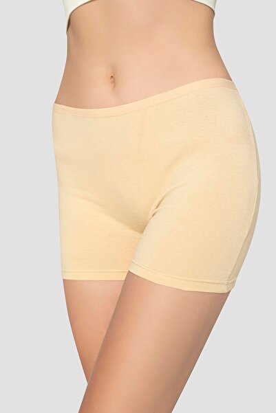 Arma Yıldız Γυναικείο σορτς μπόξερ σε χρώμα δέρματος 3 συσκευασιών - βαμβακερό και λύκρα