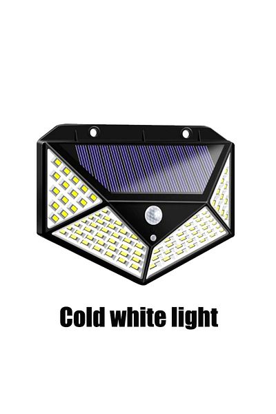 Choice 1pc 1pc LED Solar Wall Lamp 4 Sides Luminous With Motion Sensor Car lights Outdoor Garden Courtyard