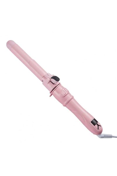 Choice EU Pink 2024 Best Hair Curling Wand 28mm Automatic Rotating Curling Iron for Professional Big Waves