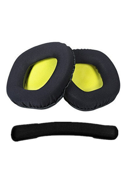 Choice مجموعة واحدة من وسائد الأذن الصفراء المصنوعة من إسفنج الذاكرة لسماعات ...