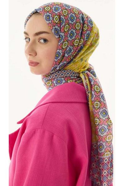 Fenza Patterned Fresh Shawl - F142-06