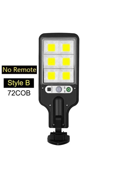 Heinast مصابيح LED خارجية تعمل بالطاقة الشمسية 72COB 30/72/108COB فناء مقاوم ...