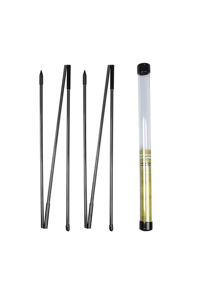 Choice black 6 Colors Golf Alignment Sticks Collapsible Golf Practice Rods Putter Green Trainer Tools Golf
