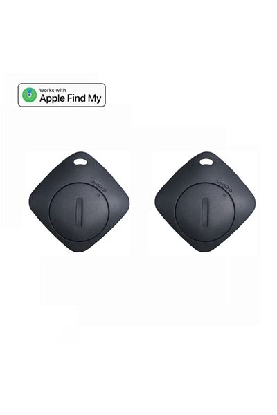 Choice 2pcs BLACK AiYaTo Bluetooth Gps Tracker Tag Key Finder Airtag work with Apple Find My Global Network