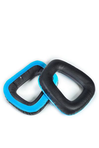 Choice PU blue black Replacement Ear Pads for Logitech G430, G331, G432, G332, G930, G431 Headphones Ear Cu
