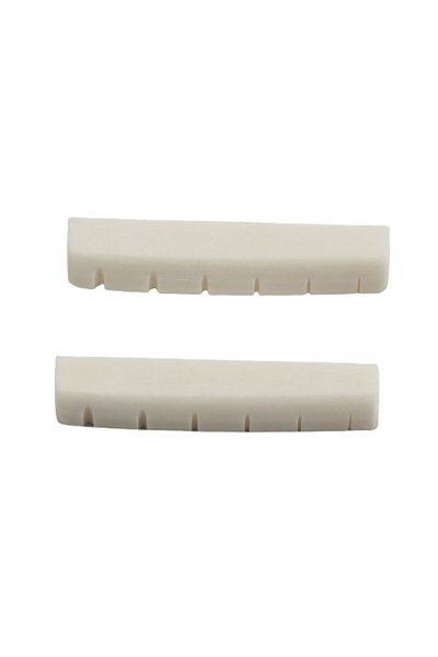 Choice 2 Sets 4 Pcs 6 String Acoustic Guitar Bone Bridge Saddle 72mm And Nut 43mm Cow Bone Nut Top Folk ...