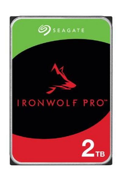 Seagate HDD Server Seagate Ironwolf Pro NAS, 2TB, 256 MB, 7200 RPM, SATA III, 3.5"