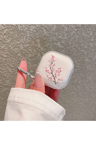 Choice For Buds Pro 2 Pink Fashion Cherry Blossoms Case For Samsung Galaxy Buds Pro Live 2 Buds2 Pro Cover