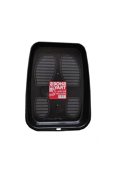 WHPHous Black Car Shoes Storage Tray Interior Multifunctional Durable Accessory Tidying Vehicle Organizer Un