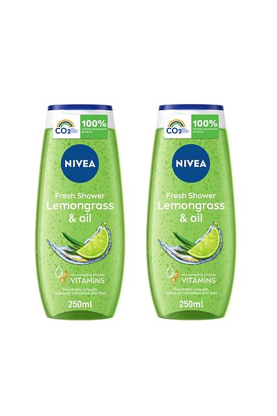 NIVEA Lemongrass & Oil Shower Gel Value Pack 2 x 250 ml