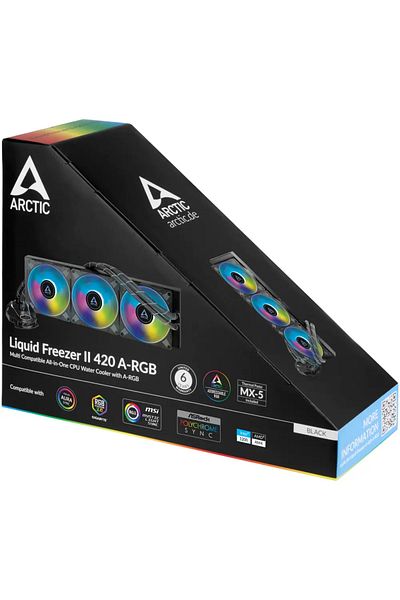 Arctic Cooler CPU ARCTIC Liquid Freezer II 420 A-RGB, compatibil AMD/Intel