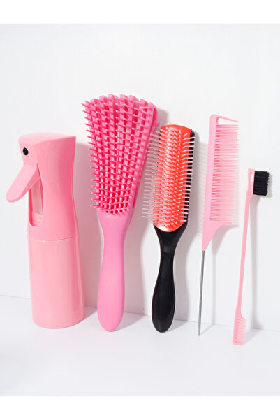 Choice مجموعة من 5 قطع من فرشاة فك تشابك الشعر المضادة للكهرباء الساكنة PPBZD...