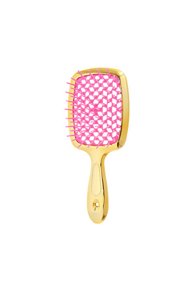 Choice مجموعة فرشاة فك تشابك الشعر الاحترافية من 1 إلى 3 قطع باللون الذهبي ال...