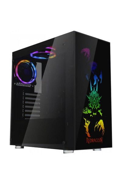 REDRAGON Redragon Steeljaw Case, Mid Tower, ARGB (Black)