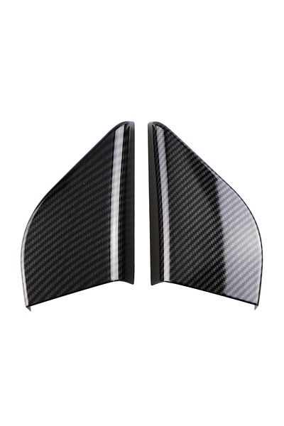 Choice black 2Pcs/Set A Pillar Audio Speaker Trim Decoration Sticker for Ford New Focus 4 MK4 2019-2023 Ca