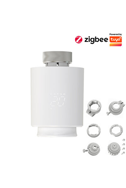 Choice1 Zigbee TRV Smart TRV Tuya ZigBee3.0 Thermostat Radiator Actuator Ther...