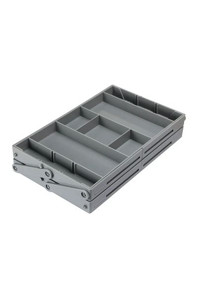 Choice 2Layers 3 Tier Folding Drawer Organiser Expandable Multi-Layer Organiser Tray Box Jewellery & Cosmet