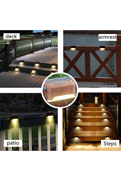 Choice 16 قطعة من مصابيح LED الشمسية ذات اللون البني الدافئ والأبيض الدافئ لل...