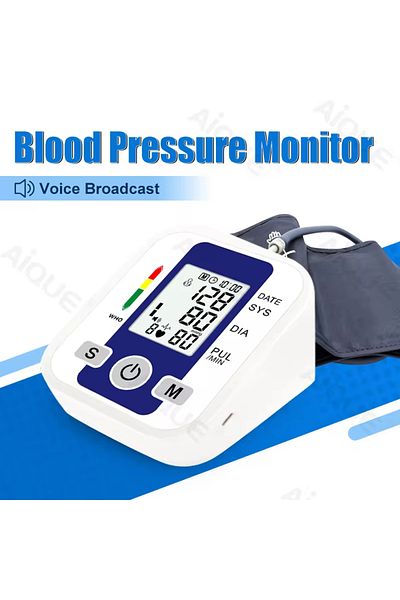 Choice Arm Blood Pressure Monitor Pressure Sensor Monitor BP Automatic Tonometer Digital Tensiometer LED...