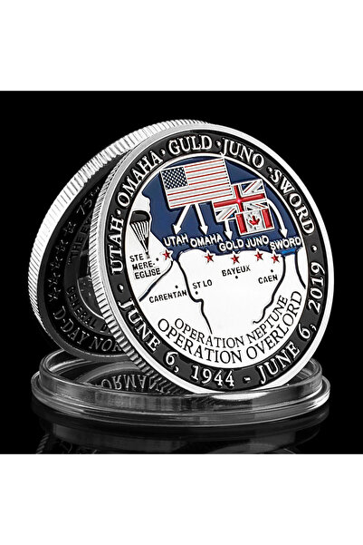 Choice عملة تذكارية فضية بمناسبة الذكرى الخامسة والسبعين ليوم النصر. عيون الع...