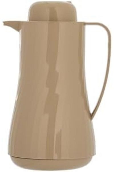 ALSAIF Blu Coffee And Tea Vaccum Flask In Beige / Leak-proof And Keeps Drinks Hot 1 Liter