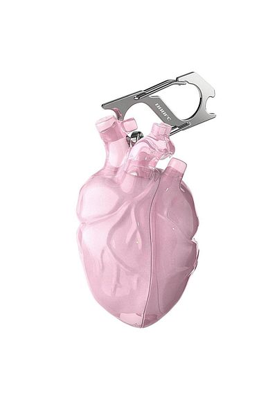 Choice For Airpods 4 pink Cool Heart Earphone Case For Airpodspro1/2 Airpods 4 3 Case Red Custom 3D Liquid