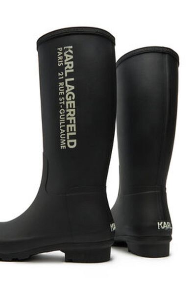 Karl Lagerfeld galoșuri damă KL47085 negre