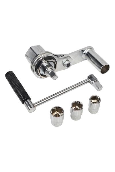 Choice Silver Torque Multiplier Wrench Kit 1/2" Torsional Torque Multiplier Wrench Lug Nut Remover Tool wit