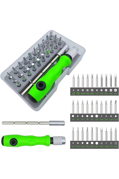 Choice 32 in 1 Small Screwdriver Set 32 in 1 Mini Magnetic Precision Screw Drivers Bits Torx Phillips Hex R