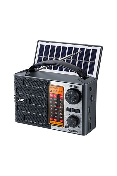 Choice BT88S Portable FM AM SW Radio Rechargeable Outdoor Solar Full Band High Sensitivity Radio Receiver w