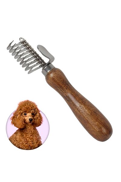 Choice Knotted comb Curved Pet Knot Comb Dog Comb Dog Comb Cat Beauty Hair Removal Cat Comb Pet Supplies
