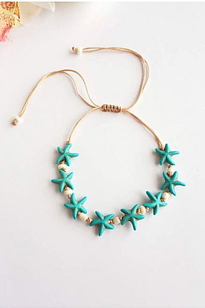 PETEK AKSESUAR Starfish Anklet Bracelet