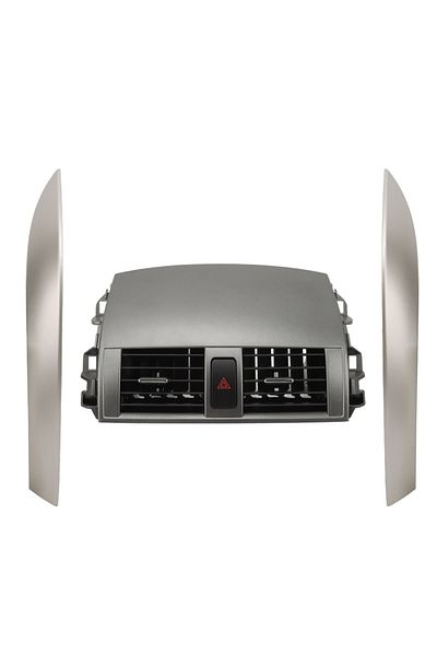 Choice Gray Dashboard Ac Air Outlet Assembly Air Vent Cover Trim 55670‑02160 Replacement For Corolla 2009‑