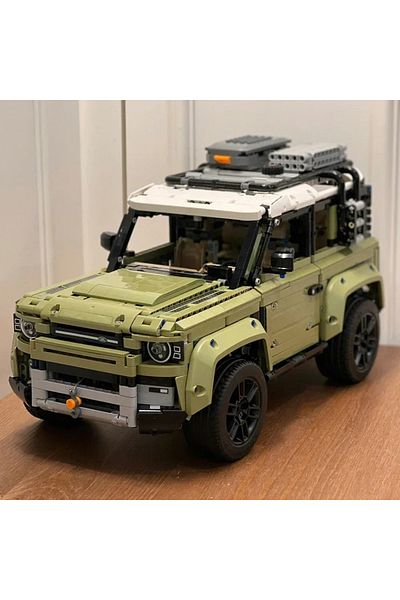 Choice No Original Box 2573PCS Technical Land Off-road Defender Sports Car Building Blocks 42110 Set Model