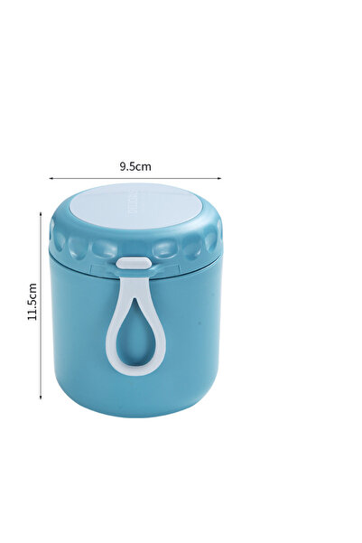 Choice Blue Insulated Food Thermal Jar Soup Cup Thermos Containers Vacuum Sta...