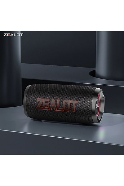 Choice مكبر صوت ZEALOT S76 HEI مكبر صوت ZEALOT S76 لاسلكي بقدرة 50 وات، جودة صوت عالية الدقة، إضاءة RGB، مكبر صوت لاسلكي