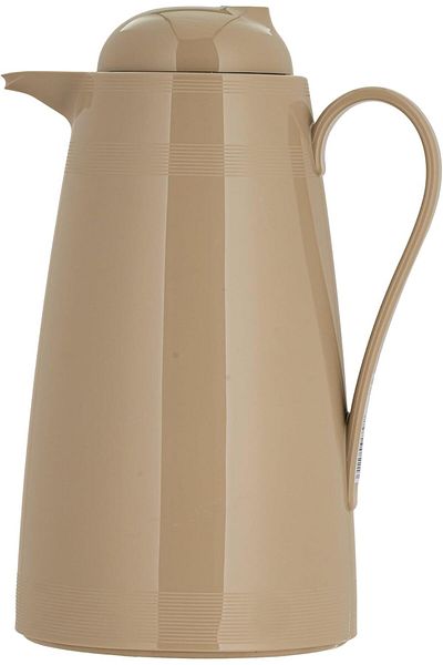 ALSAIF Blu Coffee And Tea Vaccum Flask In Beige / Leak-proof And Keeps Drinks Hot 1 Liter