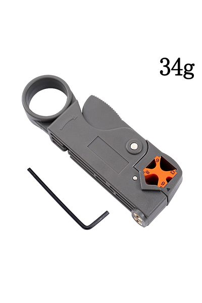 Choice Grey wire stripper Multifunctional Coaxial Cable Stripper Wire Stripper Network Wire Clipper Video W