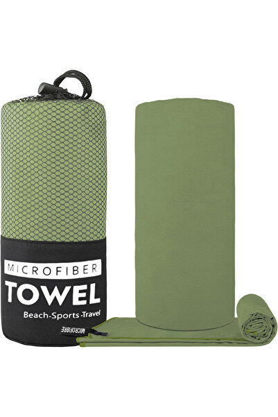 Choice منشفة رياضية سريعة الجفاف فائقة الامتصاص للتخييم، قطعة واحدة، مقاس 38 ...